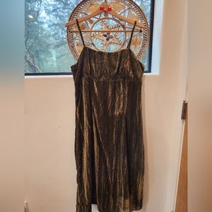Cider Crushed Velvet Dress
